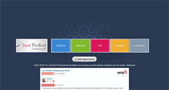 Desktop Screenshot of justperfectthreadingandsalon.com